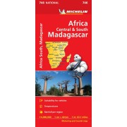 Centrala och Södra Afrika Michelin
